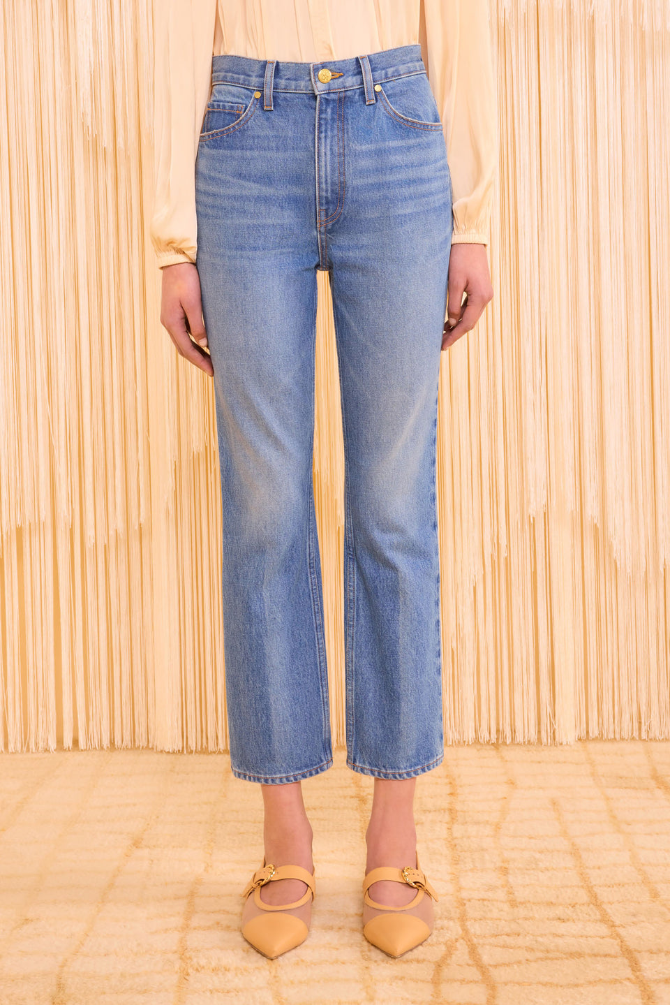 The Agnes Cropped Jean - Danube